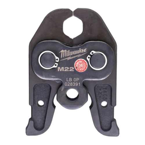 Szczęki zaciskowe M 22 mm do zaciskarek M18 Milwaukee J18-M22 4932430250