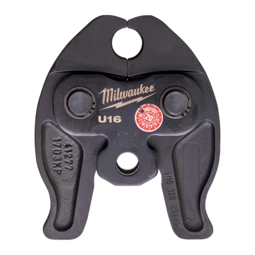 Szczęki zaciskowe U 16 mm do zaciskarek M12 Milwaukee J12-U16 4932430293