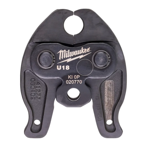 Szczęki zaciskowe U 18 mm do zaciskarek M12 Milwaukee J12-U18 4932430295