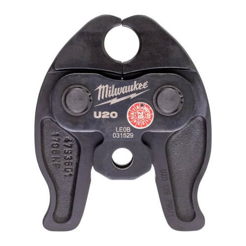 Szczęki zaciskowe U 20 mm do zaciskarek M12 Milwaukee J12-U20 4932430297