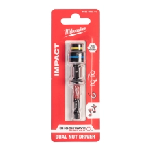 Podwójna nasadka udarowa magnetyczna HEX 8-10mm SHOCKWAVE Milwaukee – widok 2