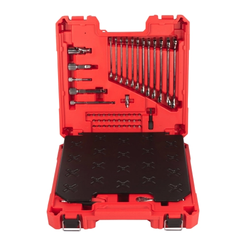 Zestaw nasadek i grzechotek dla mechaników 87 elemetów Milwaukee 4932501844
