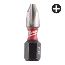 Bit udarowy Milwaukee SHOCKWAVE IMPACT DUTY PH 2 / 25 mm (25szt) – widok 2 Bit udarowy Milwaukee SHOCKWAVE IMPACT DUTY PH 2 / 25 mm (25szt) – widok 2