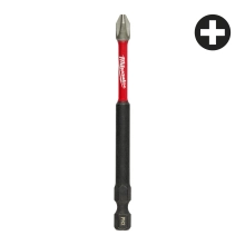 Bit udarowy Milwaukee SHOCKWAVE IMPACT DUTY PH 2 / 90 mm – widok 2 Bit udarowy Milwaukee SHOCKWAVE IMPACT DUTY PH 2 / 90 mm – widok 2