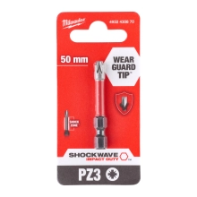Bit udarowy Milwaukee SHOCKWAVE IMPACT DUTY PZ 3 / 50 mm – widok 2 Bit udarowy Milwaukee SHOCKWAVE IMPACT DUTY PZ 3 / 50 mm – widok 2