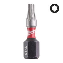 Bit udarowy Milwaukee SHOCKWAVE IMPACT DUTY TORX 15 / 25 mm (25szt) – widok 2 Bit udarowy Milwaukee SHOCKWAVE IMPACT DUTY TORX 15 / 25 mm (25szt) – widok 2