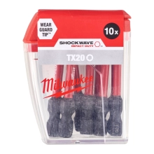 Bit udarowy Milwaukee SHOCKWAVE IMPACT DUTY TORX 20 / 50 mm (10szt) – widok 2 Bit udarowy Milwaukee SHOCKWAVE IMPACT DUTY TORX 20 / 50 mm (10szt) – widok 2