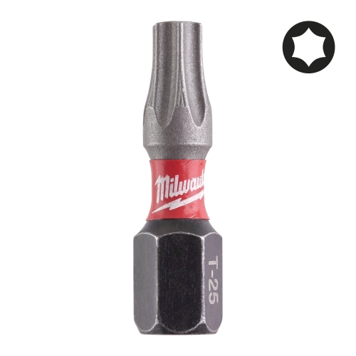 Bit udarowy Milwaukee SHOCKWAVE IMPACT DUTY TORX 25 / 25 mm (25szt) – widok 2