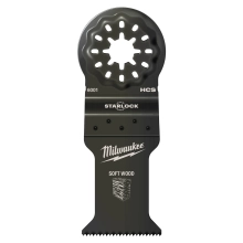 Brzeszczot do cięcia wgłębnego miękkiego drewna Milwaukee STARLOCK 35x42 mm – widok 2