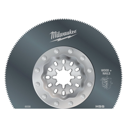 Brzeszczot płaski segmentowy do przycinania krawędzi Milwaukee STARLOCK 20x85 mm – widok 2