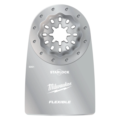 Skrobak elastyczny do multitoola Milwaukee STARLOCK 52x37 mm – widok 2 Skrobak elastyczny do multitoola Milwaukee STARLOCK 52x37 mm – widok 2