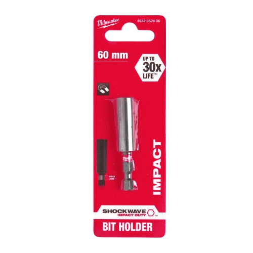 Uchwyt magnetyczny Milwaukee do bitów 1/4″ HEX 60 mm – widok 2