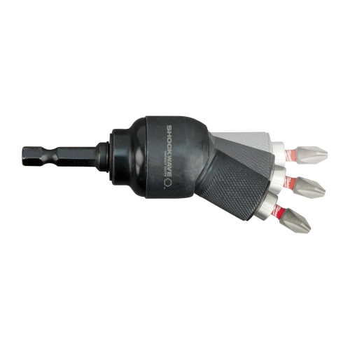 Udarowa nasadka kątowa do bitów 1/4″ HEX Milwaukee SHOCKWAVE knuckle
