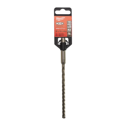 Wiertło do betonu Milwaukee SDS-PLUS MX4, 4-ostrzowe fi 6,5x100x165 mm