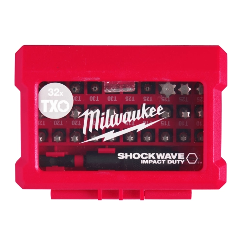 Zestaw bitów udarowych Milwaukee SHOCKWAVE IMPACT DUTY (32el.) TX