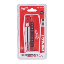 Zestaw bitów udarowych z ściągaczem izolacji Milwaukee SHOCKWAVE IMPACT DUTY (12el.) – widok 2