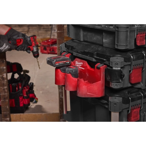 PACKOUT™ Boczny stojak - uchwyt na akumulatory M12™ Milwaukee
