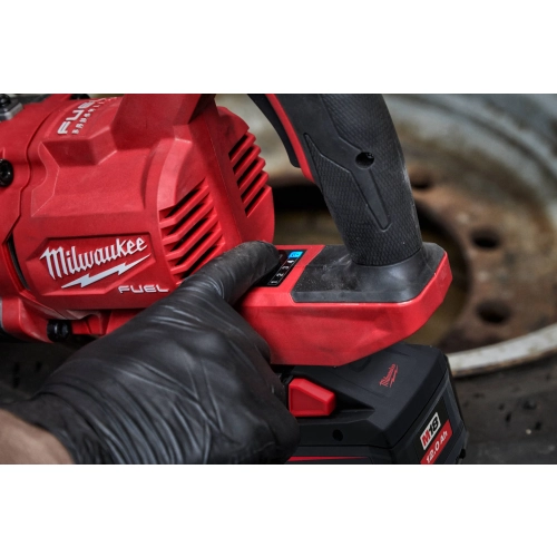 M18 ONEFHIWF1D-121C FUEL™ ONE-KEY™ Klucz udarowy 1″ o wysokim momencie obrotowym z rękojeścią D, długim wrzecionem i pierścieniem Milwaukee 4933499251