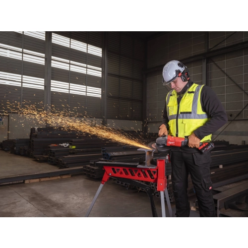 M18 ONEFLAG230XPDB-0C ONE-KEY™ Szlifierka kątowa 230 mm z hamulcem i włącznikiem łopatkowym Milwaukee + walizka – widok 9