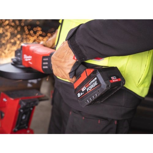 M18 ONEFLAG230XPDB-0C ONE-KEY™ Szlifierka kątowa 230 mm z hamulcem i włącznikiem łopatkowym Milwaukee + walizka – widok 10