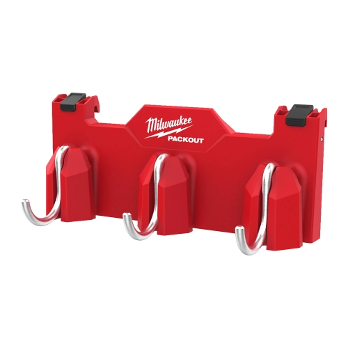 Szyna PACKOUT™ do montażu bocznego z 3 haczykami Milwaukee