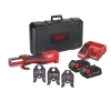 M18 BLHPT-202C V-set zaciskarka do rur FORCE LOGIC™ zestaw- (3x szczęki V 15/22/28mm) Milwaukee