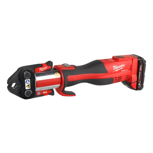 M18 BLHPT-202C Geberit Mapress SET zaciskarka do rur FORCE LOGIC™ zestaw- (3x szczęki 15/22/28mm) Milwaukee 4933480903