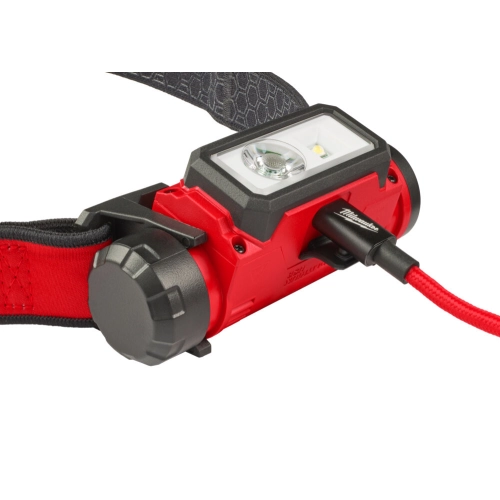 L4 HL2-301 akumulatorowa latarka czołowa USB 600 lm Milwaukee 4933479963