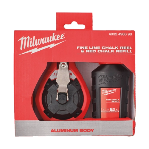 Cienki sznur traserski z czerwonym wkładem 30m Milwaukee 4932498390