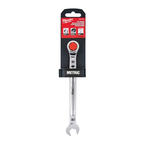 Klucz płasko-oczkowy z grzechotką 11mm MAXBITE Milwaukee 4932471504
