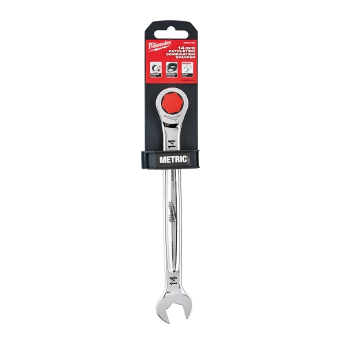 Klucz płasko-oczkowy z grzechotką 14mm MAXBITE Milwaukee 4932471507