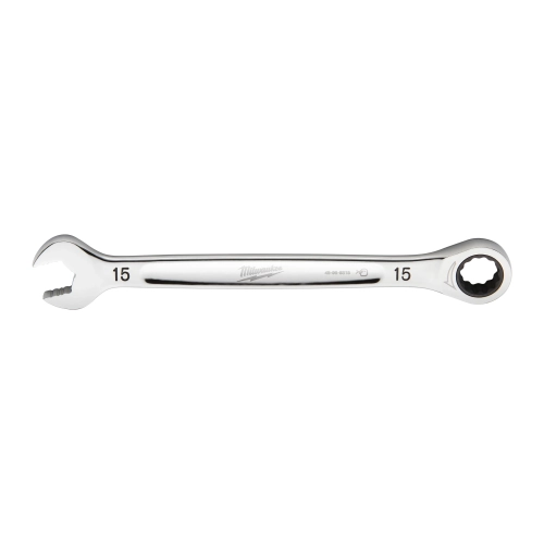 Klucz płasko-oczkowy z grzechotką 15mm MAXBITE Milwaukee 4932471508