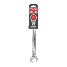 Klucz płasko-oczkowy z grzechotką 18mm MAXBITE Milwaukee – widok 2