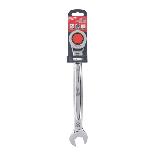 Klucz płasko-oczkowy z grzechotką 20mm MAXBITE Milwaukee 4932471513
