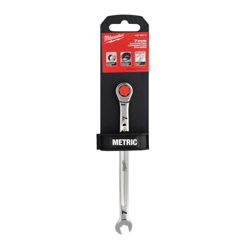 Klucz płasko-oczkowy z grzechotką 7mm MAXBITE Milwaukee 4932480210