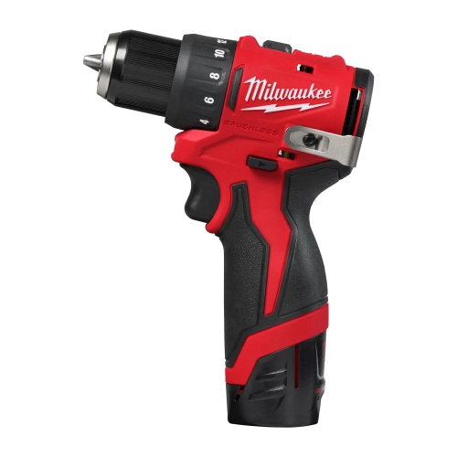 M12 BLDDRC-202C Kompaktowa bezszczotkowa wiertarko-wkrętarka Milwaukee zestaw – widok 2