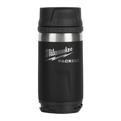 Kubek termiczny z pokrywką czarna 355ml PACKOUT Milwaukee 4932498978