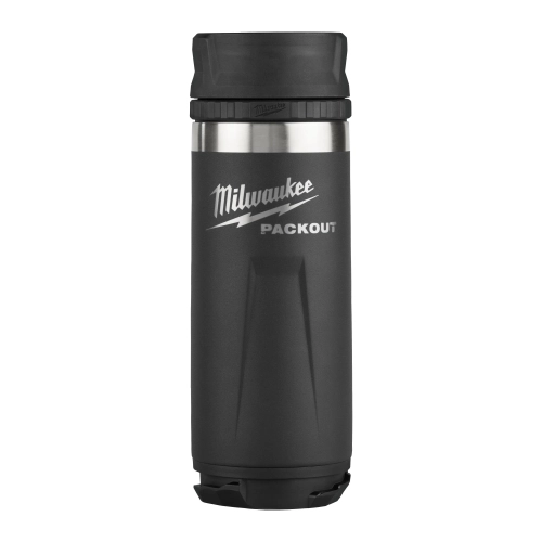 Kubek termiczny z pokrywką czarny 532ml PACKOUT Milwaukee 4932493474