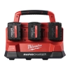 M18 PC6 szybka ładowarka 6-portowa PACKOUT™ Milwaukee 4932480162
