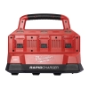 M18 PC6 szybka ładowarka 6-portowa PACKOUT™ Milwaukee 4932480162