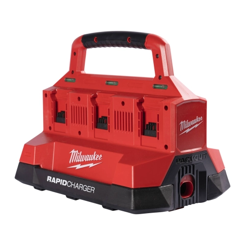 M18 PC6 szybka ładowarka 6-portowa PACKOUT™ Milwaukee 4932480162