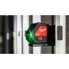 CLL-C Laser krzyżowy z zieloną wiązką na baterie AA Milwaukee 4933478753