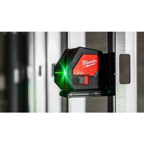CLL-C Laser krzyżowy z zieloną wiązką na baterie AA Milwaukee 4933478753