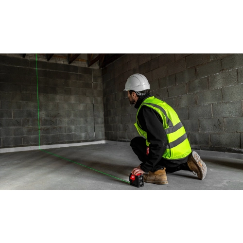 CLL-C Laser krzyżowy z zieloną wiązką na baterie AA Milwaukee 4933478753