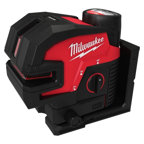 M12 CLL4P-301C Laser krzyżowy z 4 punktami Milwaukee – widok 2