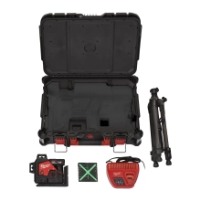 M12 3PLSKIT-401P Laser zielony krzyżowy 3-płaszczyznowy 360° Milwaukee – widok 2