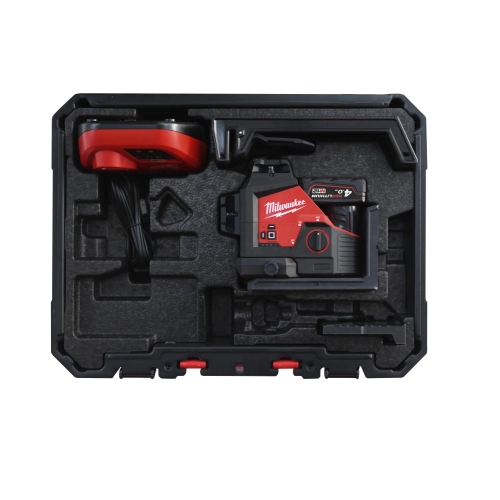 M12 3PL-401C Laser zielony krzyżowy 3-płaszczyznowy 360° Milwaukee 4933478102