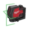 L4 CLL-301C Laser zielony krzyżowy REDLITHIUM USB Milwaukee – Linia pozioma i pionowa