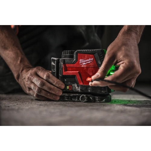 L4 CLL-301C Laser zielony krzyżowy REDLITHIUM USB Milwaukee – widok 6