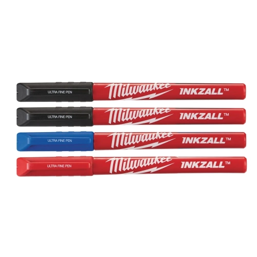 Markery cienkie kolorowe INKZALL (4szt.) Milwaukee 48223165